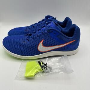 Nike Zoom Mens Sz 8.5 Rival Track & Field Distance Spikes & Tool DC8725-401 Blue